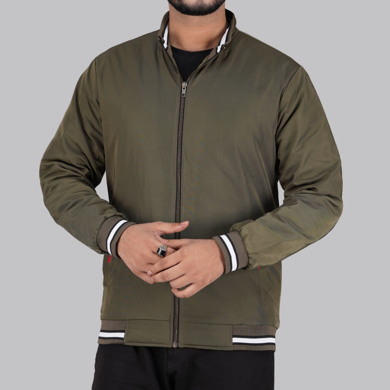 Winter Padding Jacket For Men - Olive